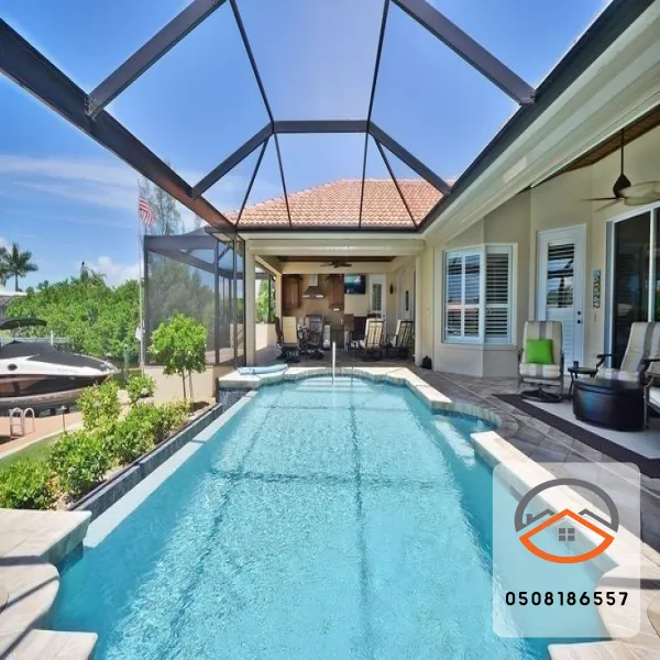 مظلات مسابح